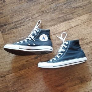 Black High Top Converse